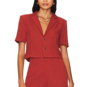 NWT Steve Madden ‘Kimmy’ Jacket – Burnt Henna - S